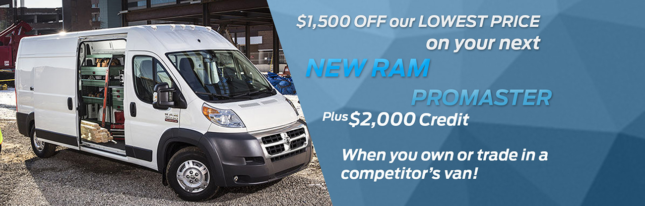Ram Promaster at Ubersox Auto Group